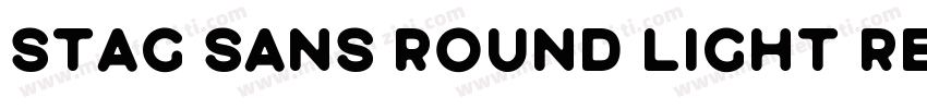 Stag Sans Round Light Regular字体转换